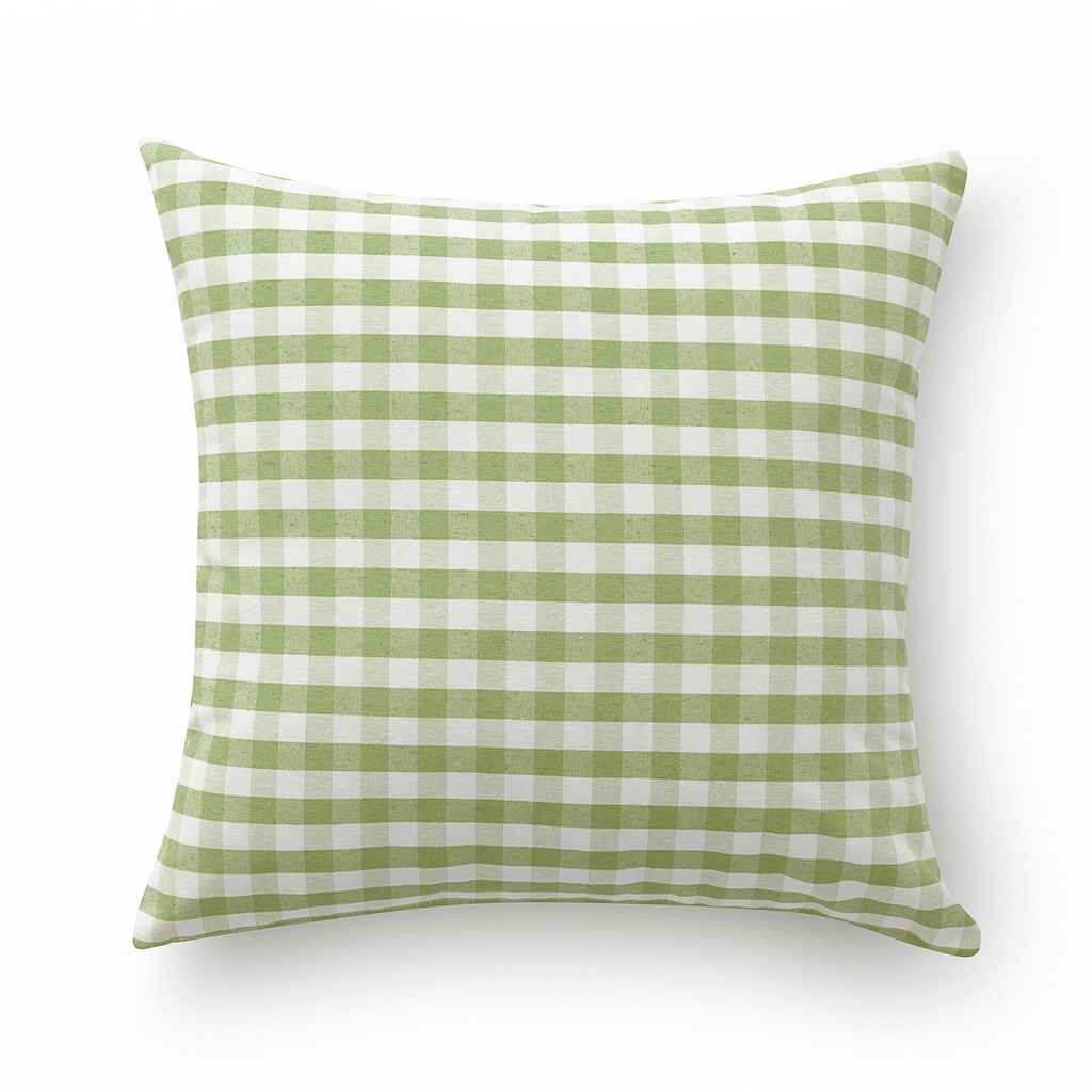 Pack 2 fundas cojín Vichy 45x45 cm