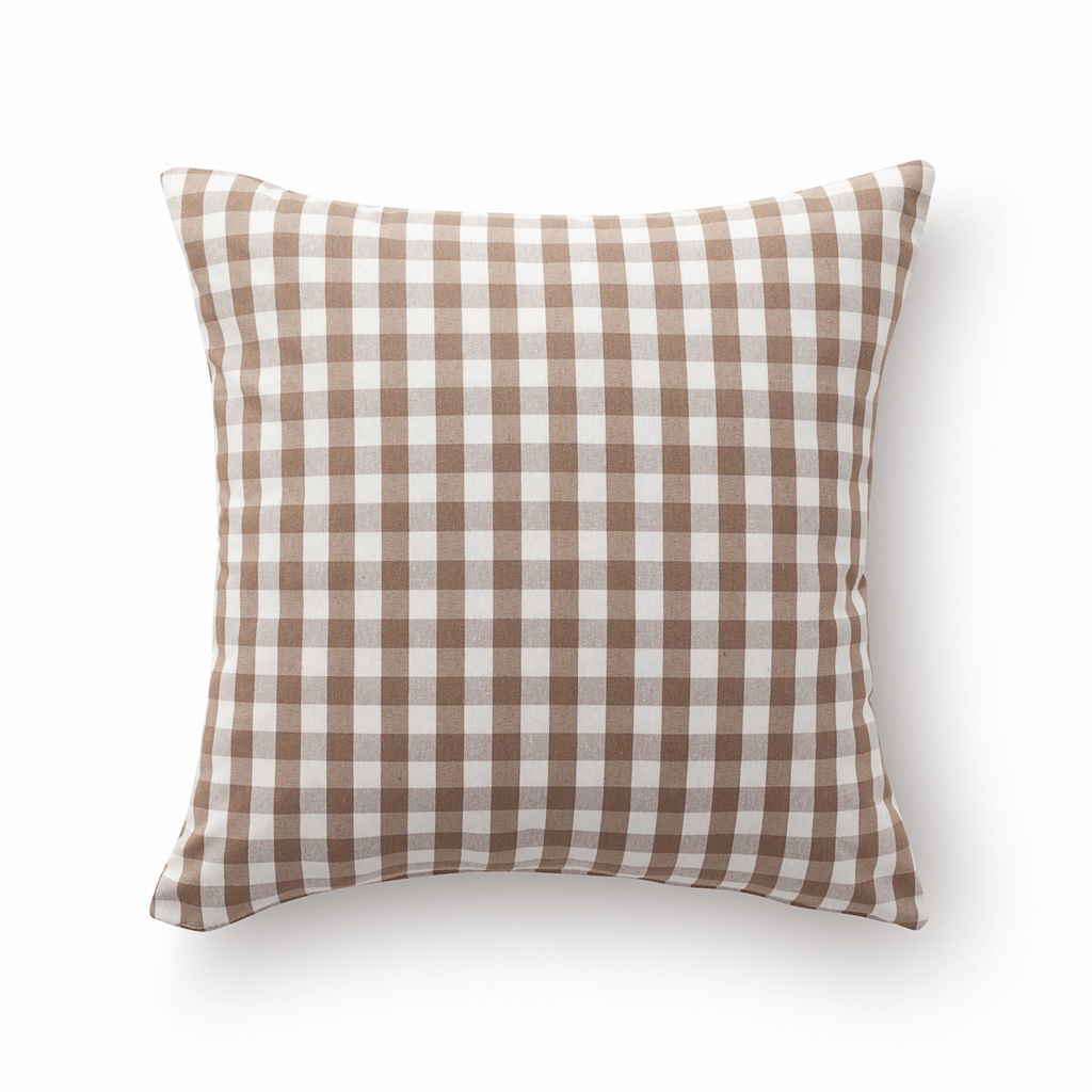 Pack 2 fundas cojín Vichy 45x45 cm