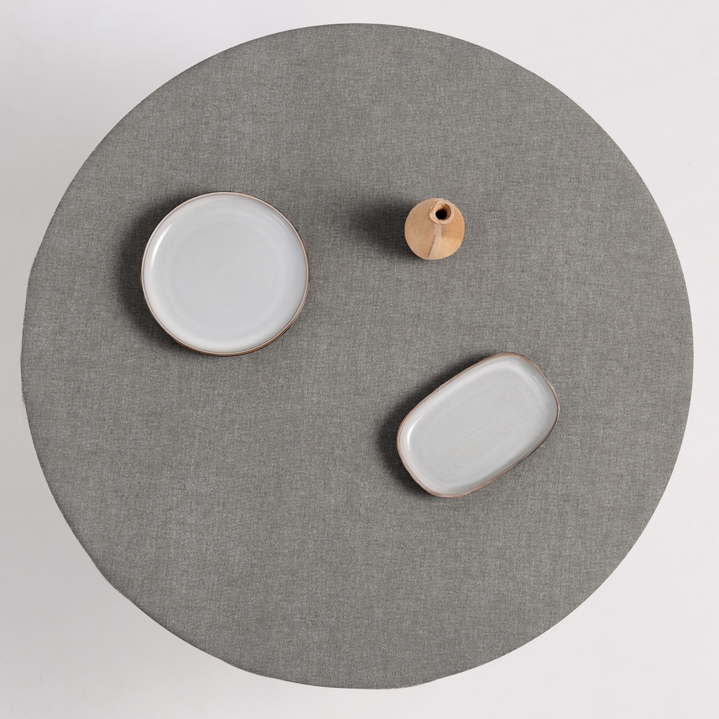 MANTEL REDONDO INDIRA ANTIMANCHAS