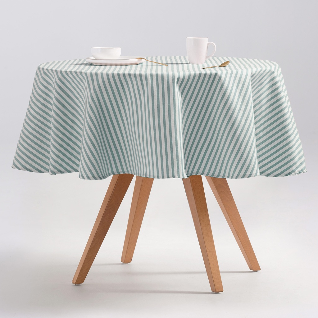 MANTEL REDONDO ARENZA ANTIMANCHAS