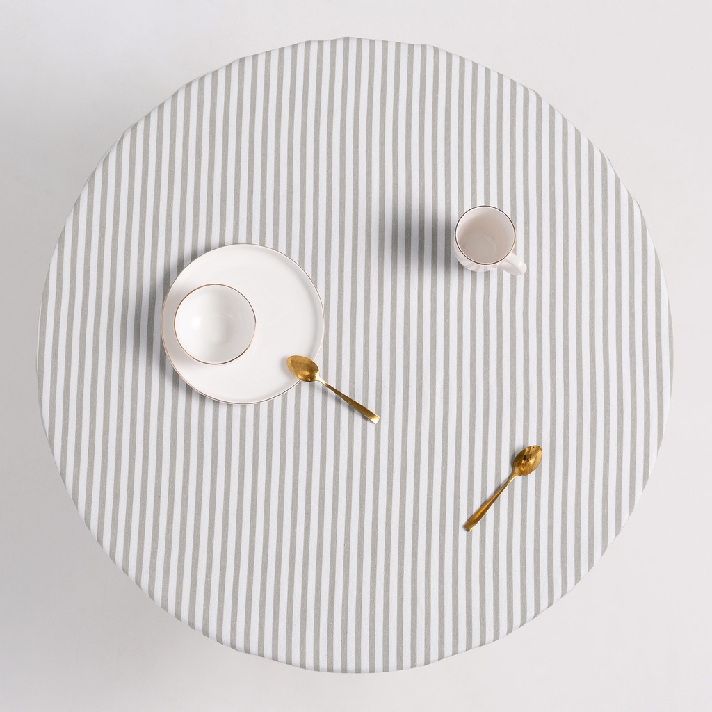 MANTEL REDONDO ARENZA ANTIMANCHAS