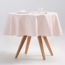 MANTEL REDONDO ARENZA ANTIMANCHAS