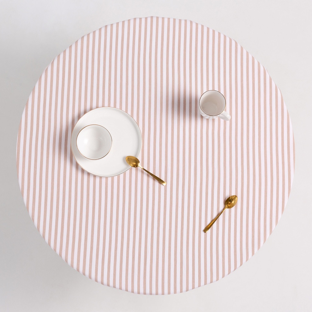 MANTEL REDONDO ARENZA ANTIMANCHAS