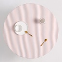 MANTEL REDONDO ARENZA ANTIMANCHAS