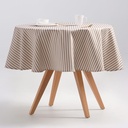 MANTEL REDONDO ARENZA ANTIMANCHAS