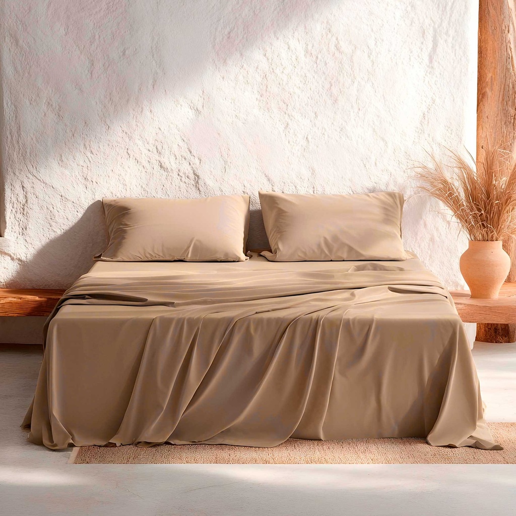 JUEGO DE SÁBANAS 100% ALGODÓN