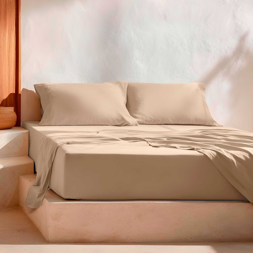 JUEGO DE SÁBANAS 100% ALGODÓN