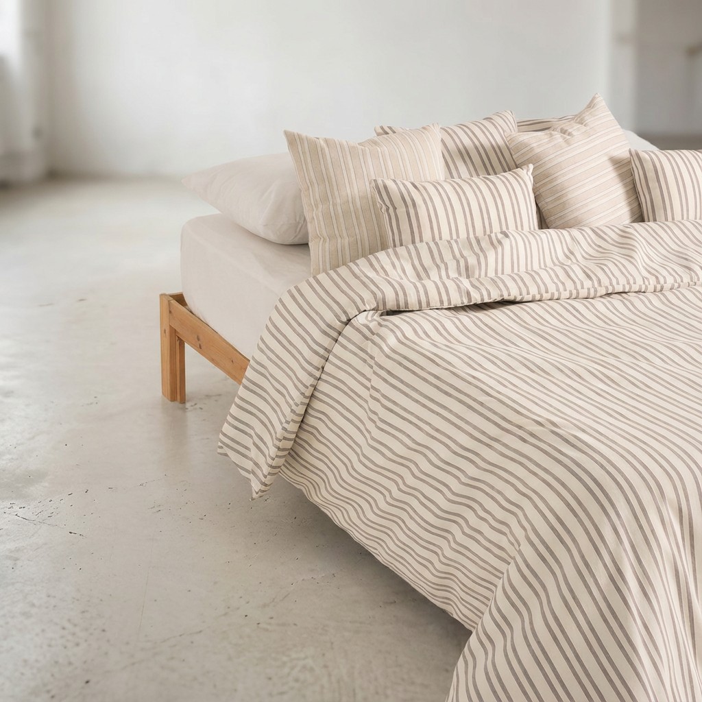 FUNDA NÓRDICA TEJIDA JACQUARD ALGODÓN