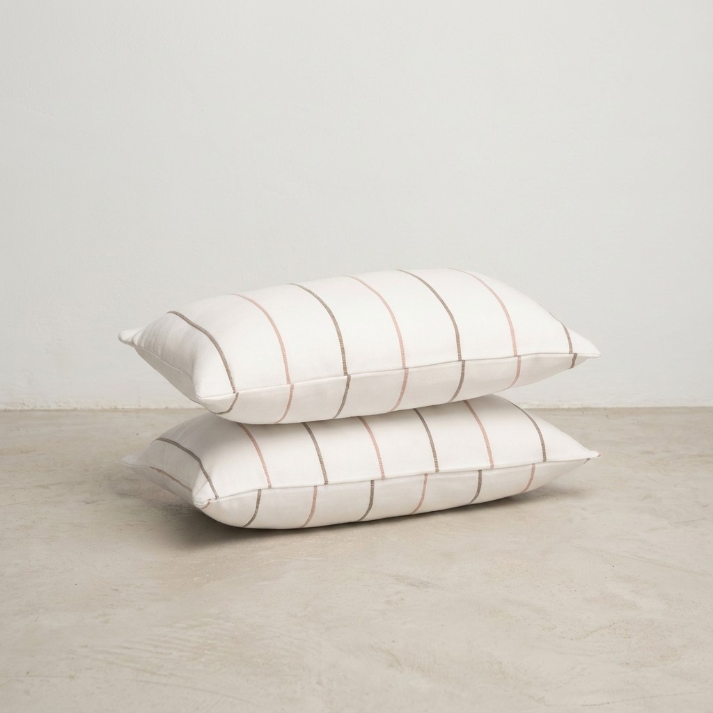 PACK 2 FUNDAS DE COJÍN ALGODÓN JACQUARD RELIEVE