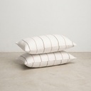 PACK 2 FUNDAS DE COJÍN ALGODÓN JACQUARD RELIEVE