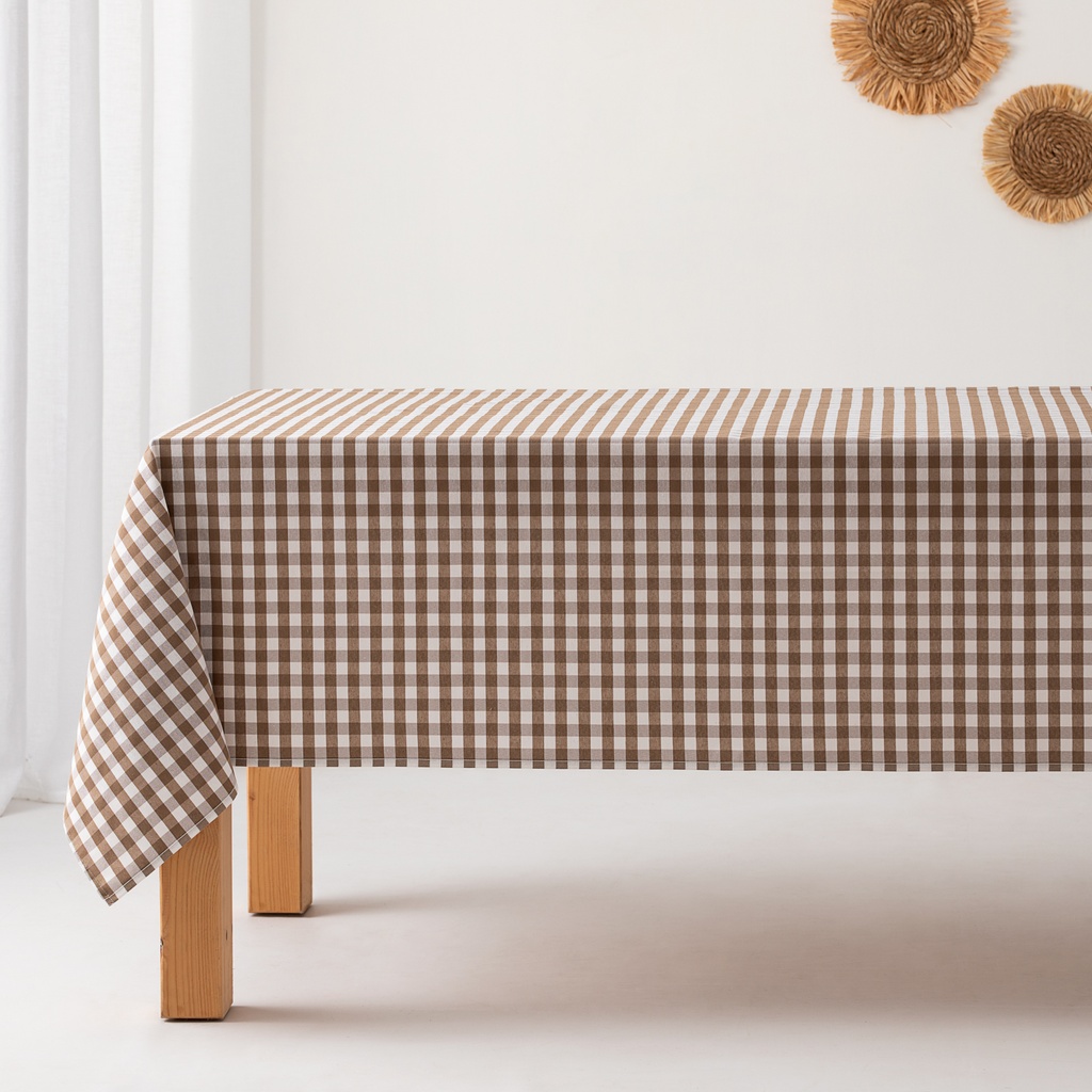 Mantel antimanchas cuadros vichy
