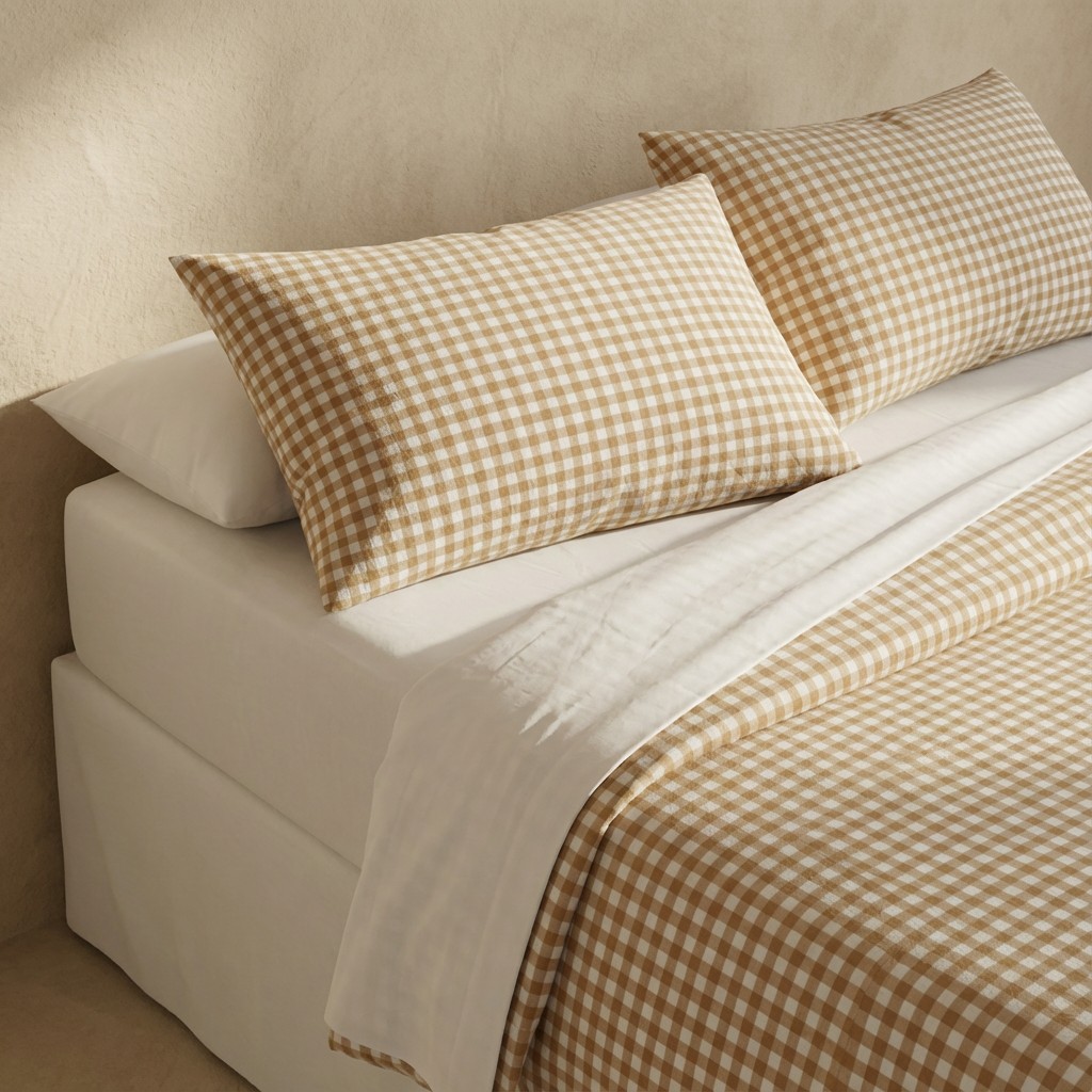 FUNDA NÓRDICA 100% ALGODÓN VICHY 