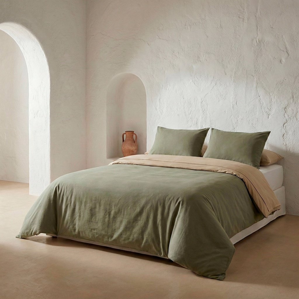 JUEGO FUNDA NÓRDICA REVERSIBLE 100% ALGODÓN PEPA