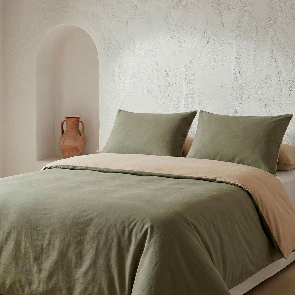 JUEGO FUNDA NÓRDICA REVERSIBLE 100% ALGODÓN PEPA