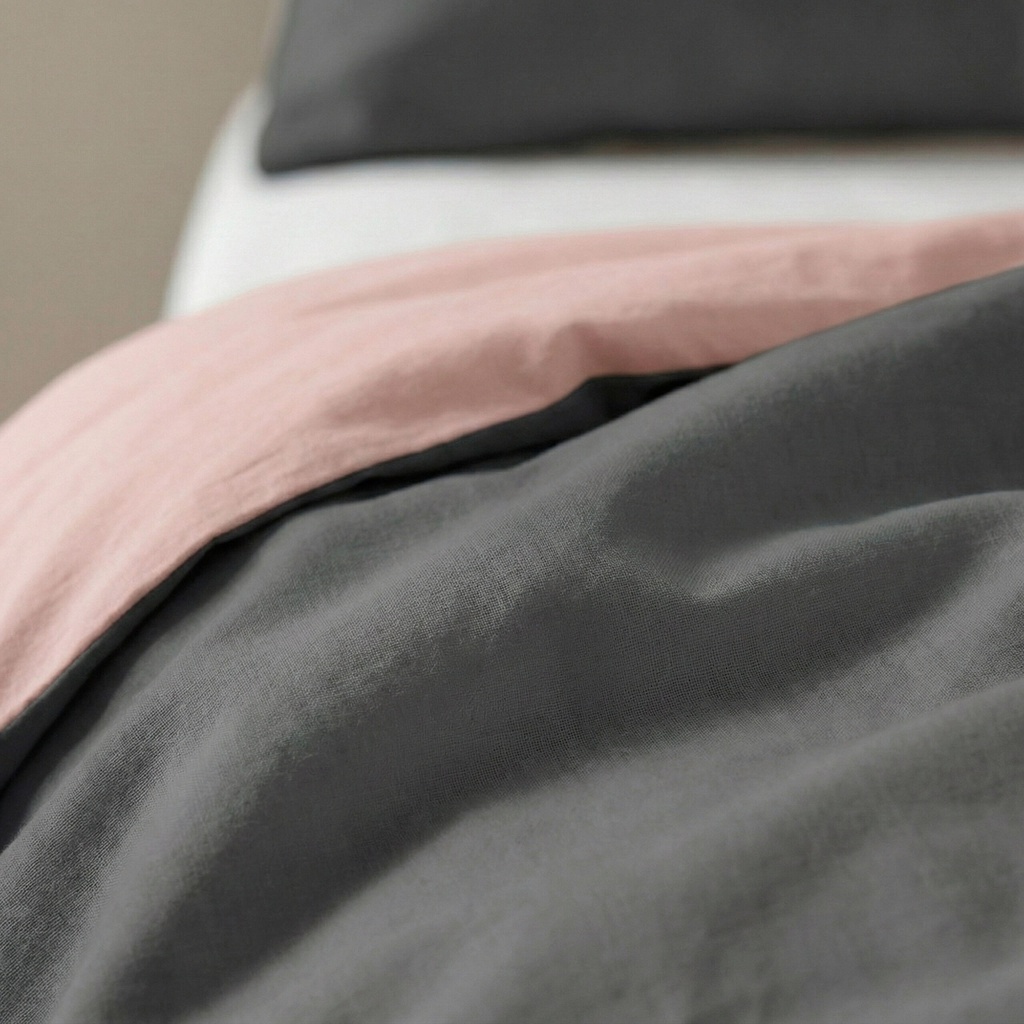 JUEGO FUNDA NÓRDICA REVERSIBLE 100% ALGODÓN ROSARIO