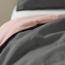 JUEGO FUNDA NÓRDICA REVERSIBLE 100% ALGODÓN ROSARIO