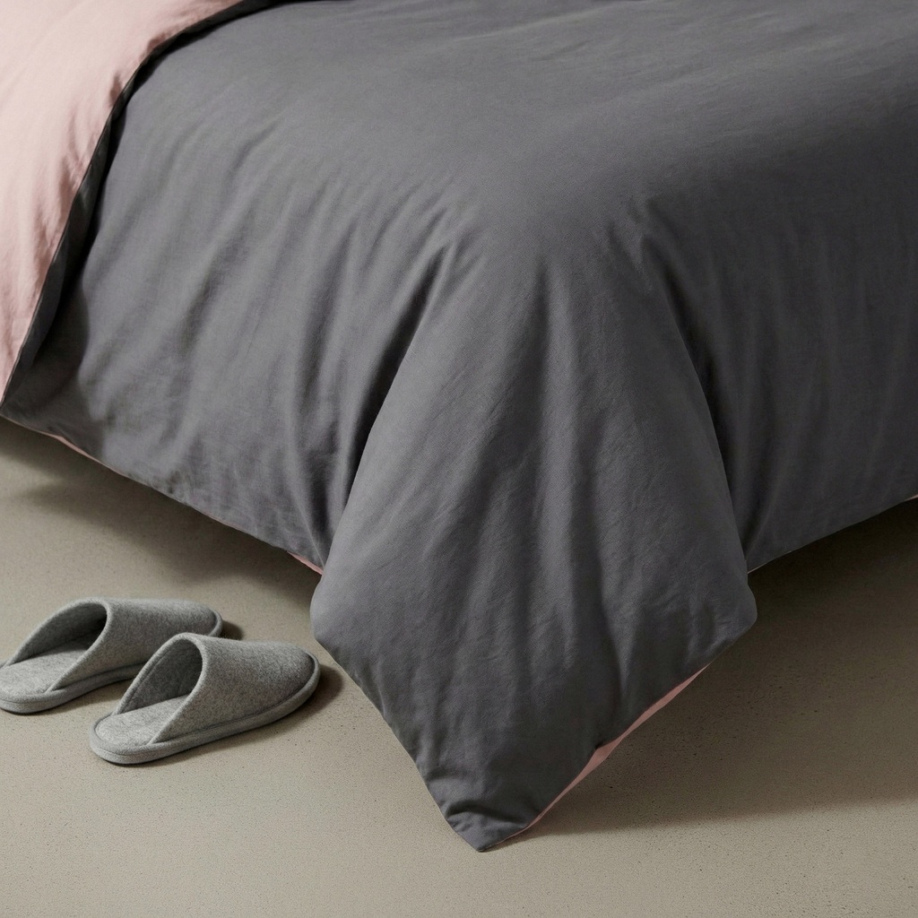 JUEGO FUNDA NÓRDICA REVERSIBLE 100% ALGODÓN ROSARIO