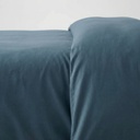 JUEGO FUNDA NÓRDICA 100% ALGODÓN AZUL