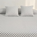 COLCHA JACQUARD ALGODÓN PUNT CRUZ