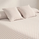COLCHA JACQUARD ALGODÓN PUNT CRUZ