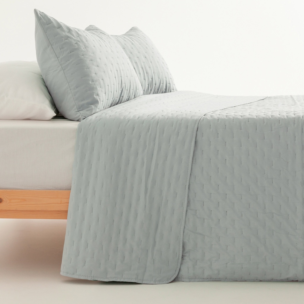 COLCHA ACOLCHADA NARA CELESTE