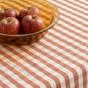 MANTEL VICHY ANTIMANCHAS ALGODÓN MAVY