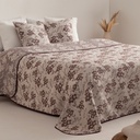 Colcha ligera Ilala malva jacquard