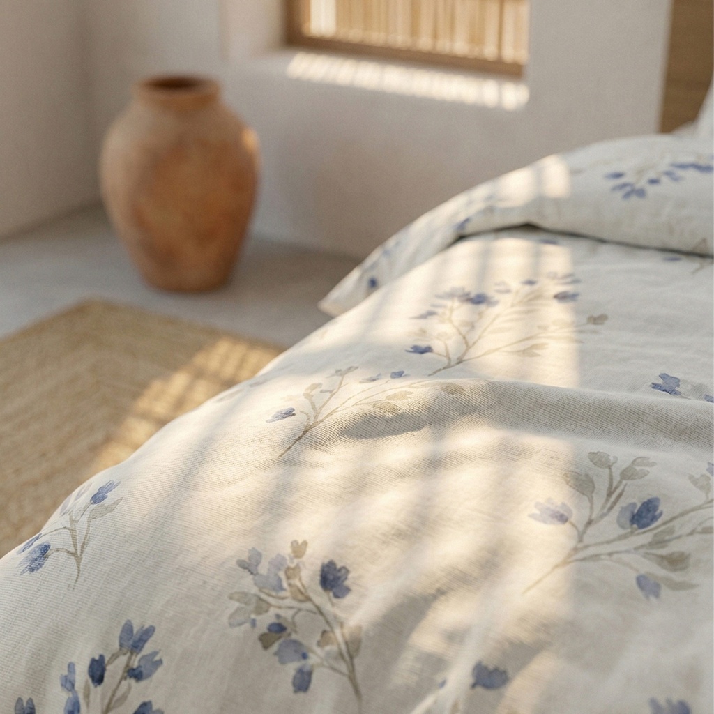 JUEGO FUNDA NÓRDICA 100% ALGODÓN ESTAMPADA