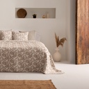 Colcha ligera Mombasa Beige jacquard