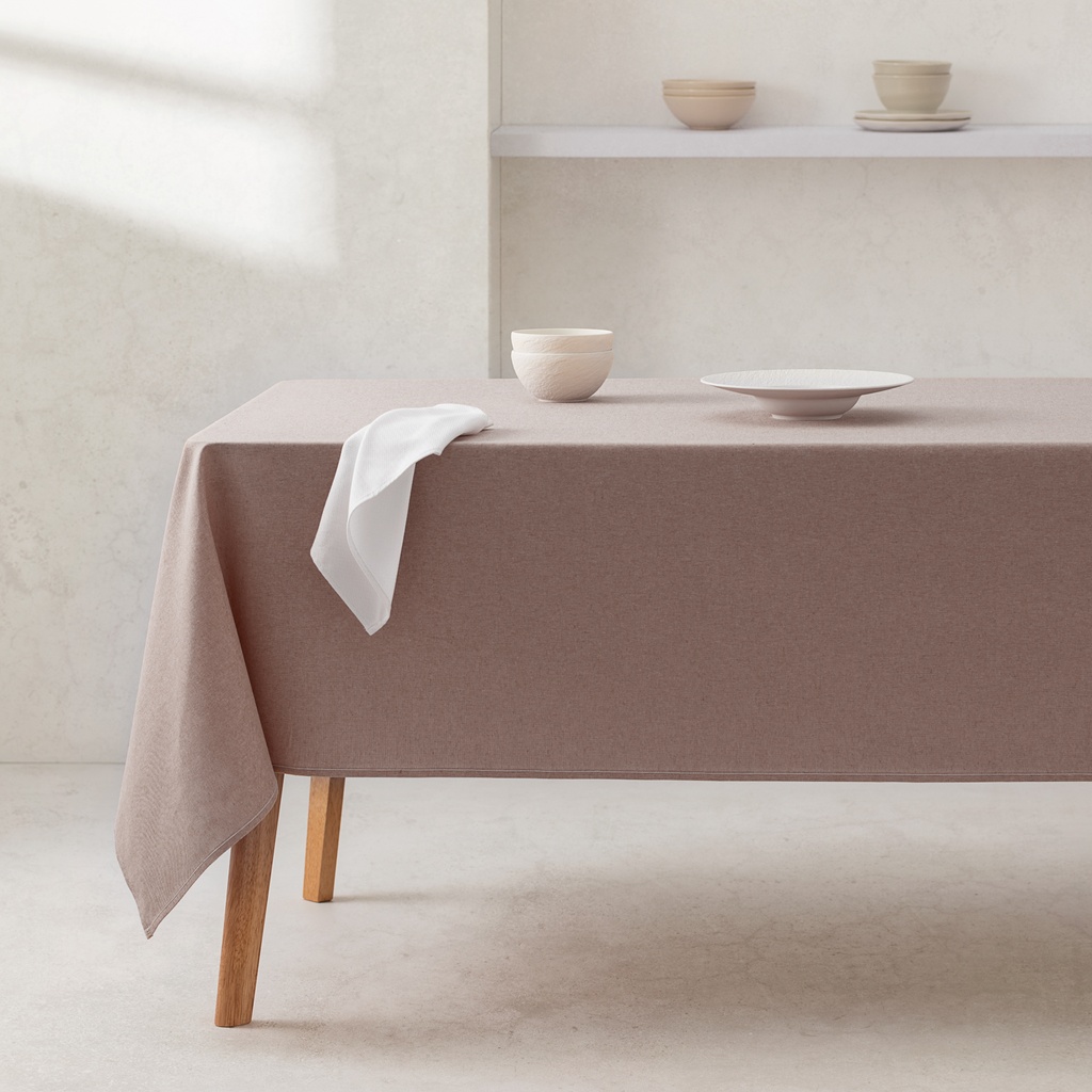 Mantel antimanchas nature liso