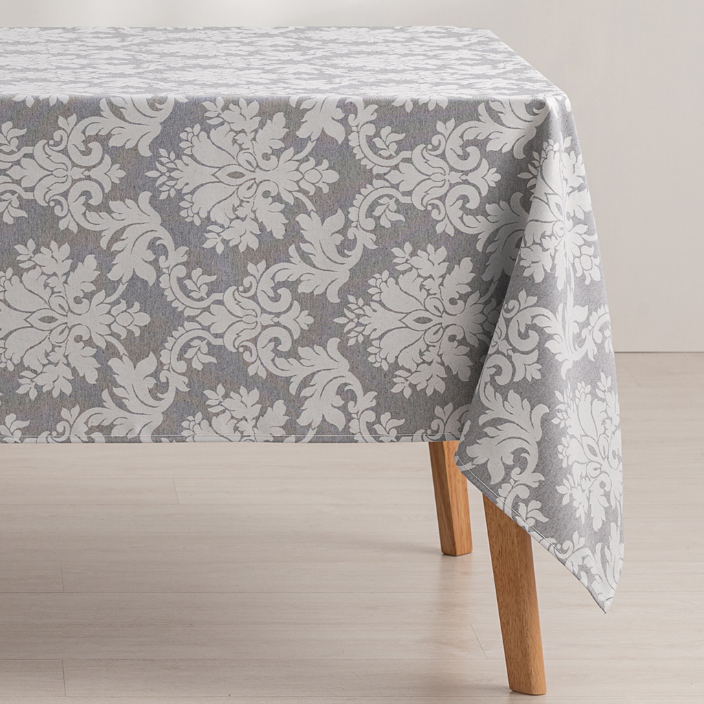 Mantel antimanchas jacquard Dama