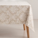 Mantel antimanchas jacquard Dama