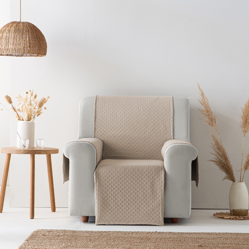 [CSTRIV1P-LI] Cubre Sofa Trivial (Lino, 1 plaza)