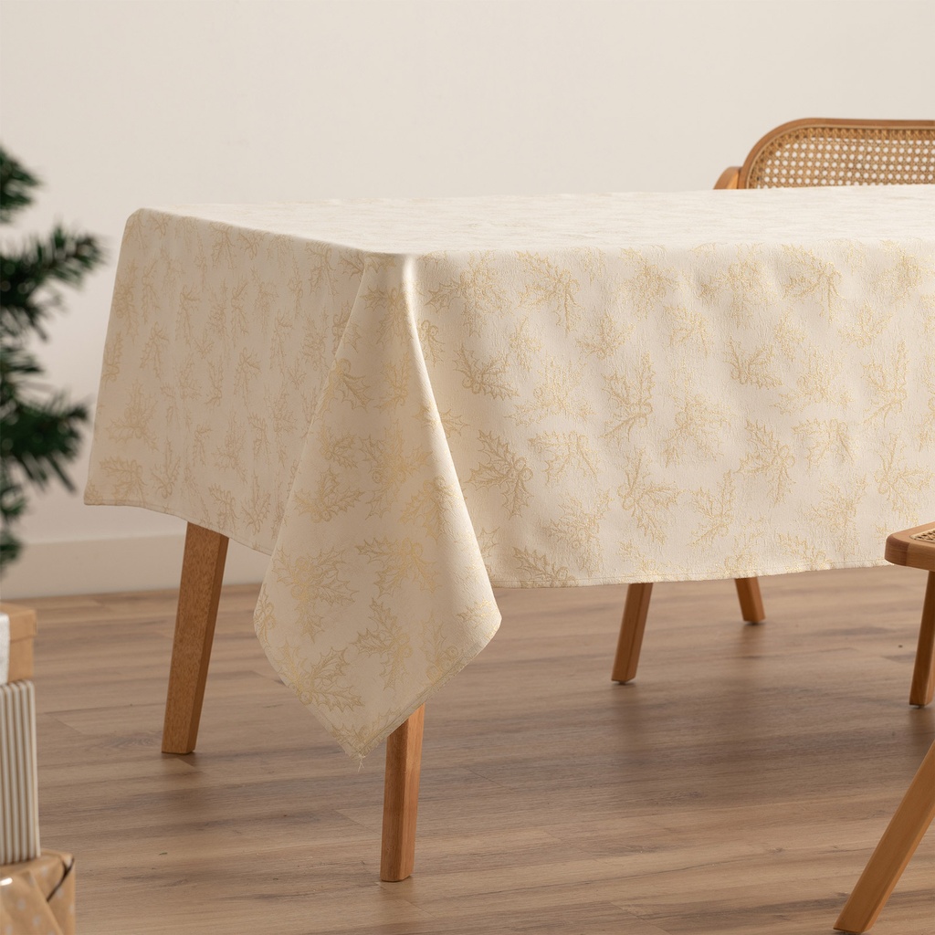 Mantel Jacquard Navidad Holly