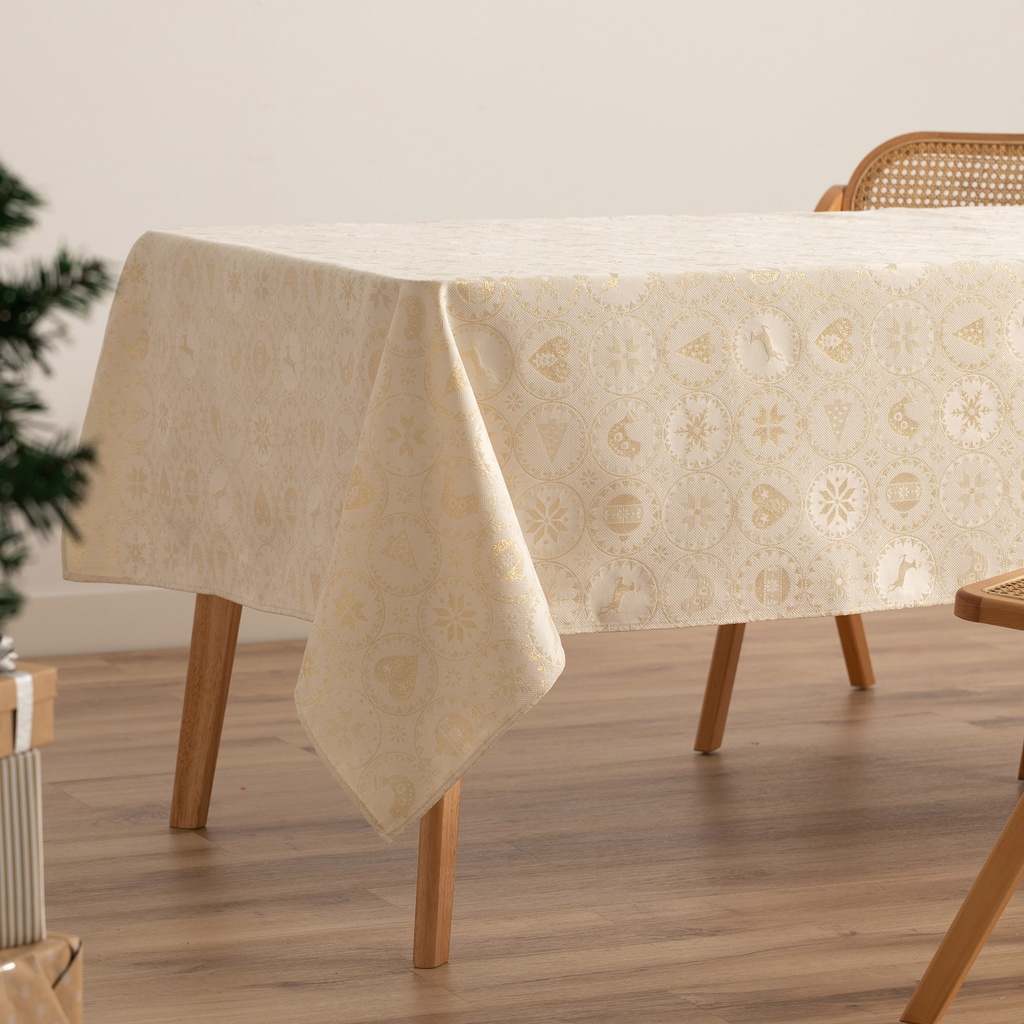 Mantel Jacquard Navidad Ballcry