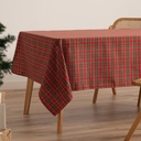 Mantel Jacquard Navidad Check