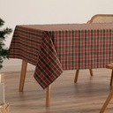 Mantel Jacquard Navidad Check