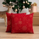 Pack 2 Fundas de Cojín Jacquard Navidad Sparkle 45x45cm