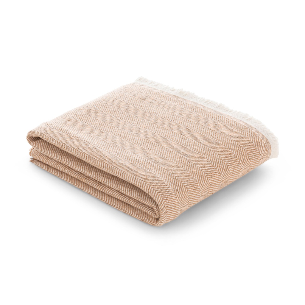 [MANATURBE-13] Manta Flecos Nature (Beige)