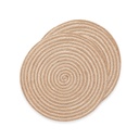 Pack 2 Salvamantel Yute Rayana