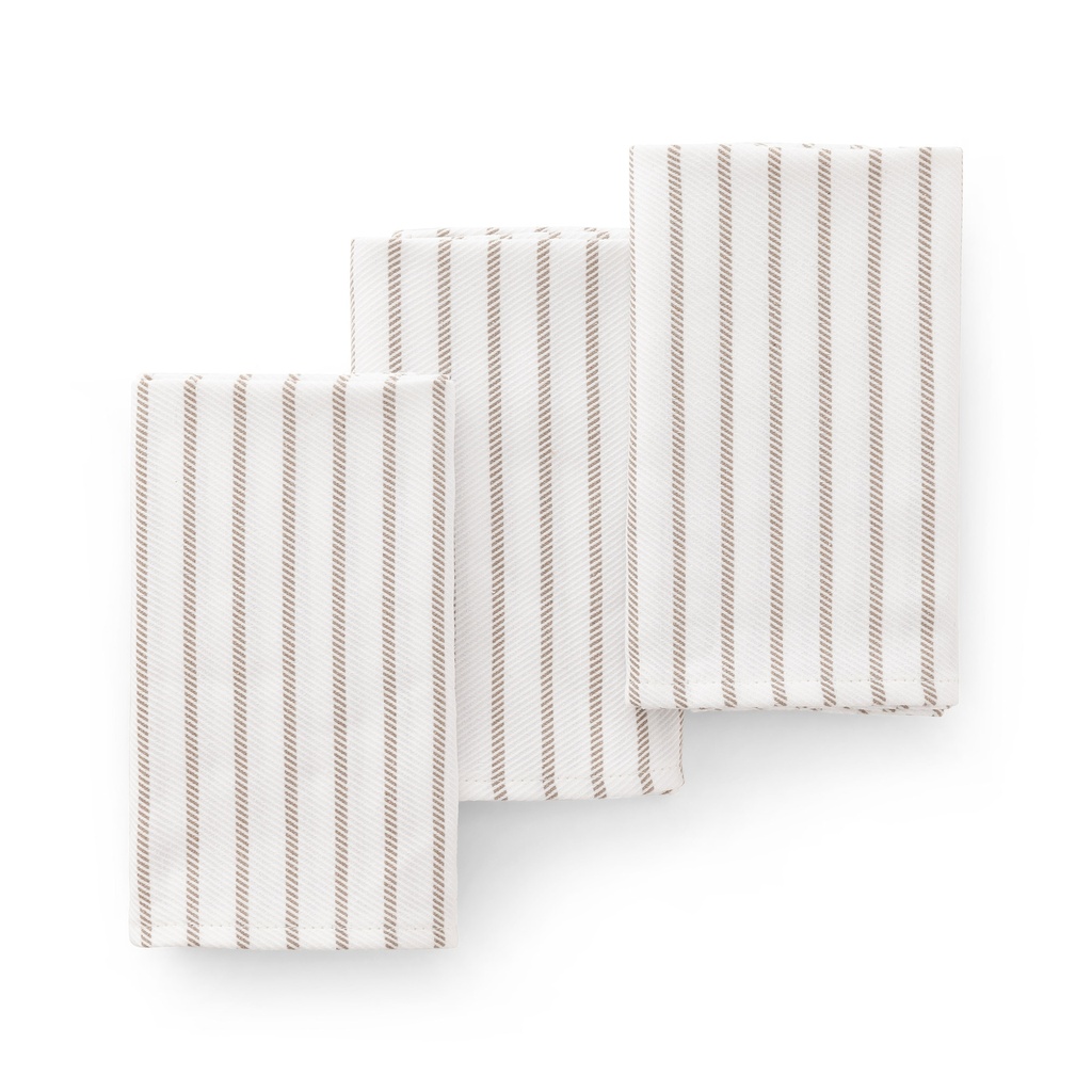 [PANSALINABE45] Pack 3 Paños de Cocina SALINA 45x70 cm (Beige)