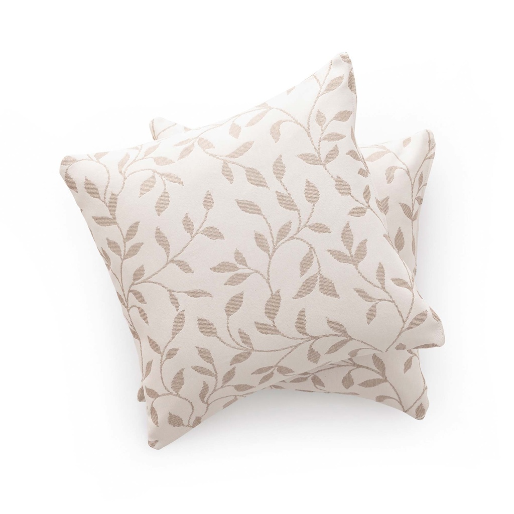 Pack 2 Fundas Cojín Jacquard FLOMA