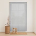 Cortina lisa translucida con cinta Aurora