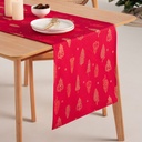 Camino de Mesa Jacquard Navidad SILVET 45x135 cm