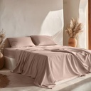 Juego de sábanas lisa 100% algodón