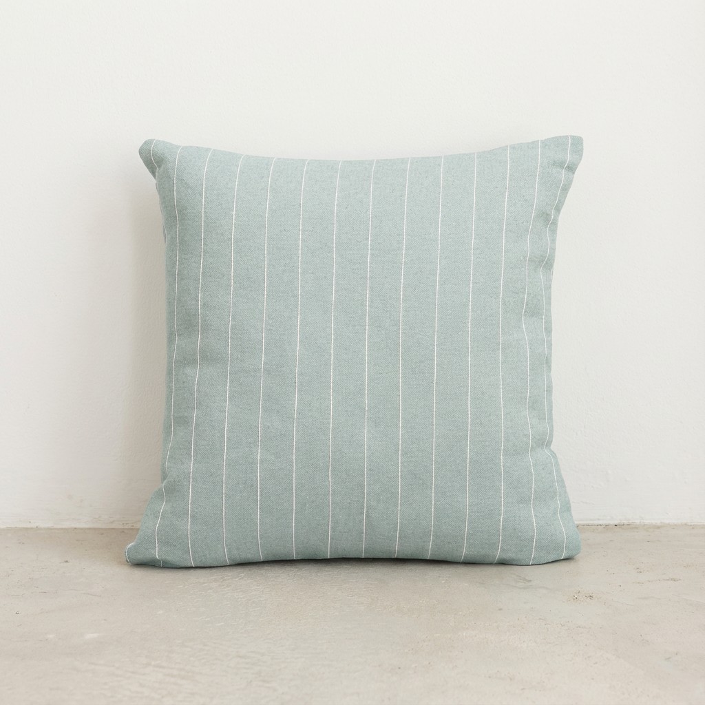 [FC2PESPAG-45] Pack 2 Fundas de Cojín Hilo Relieve PESPUNT (Agua Marina, 45x45 cm)