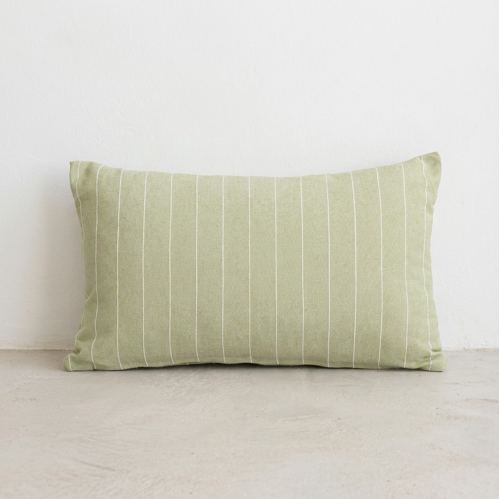 [FC2PESPVE-50] Pack 2 Fundas de Cojín Hilo Relieve PESPUNT (Verde, 50x30 cm)