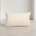 Pack 2 Fundas de Cojín Rayas Relieve TRAMUNTANA