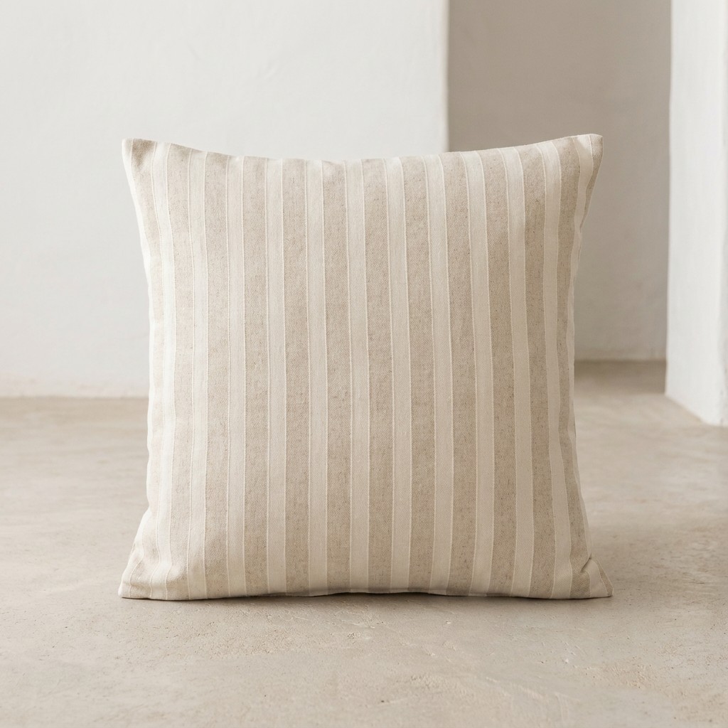 [FC2MUNTTA-45] Pack 2 Fundas de Cojín Linea Relieve MUNT (Taupe, 45x45 cm)