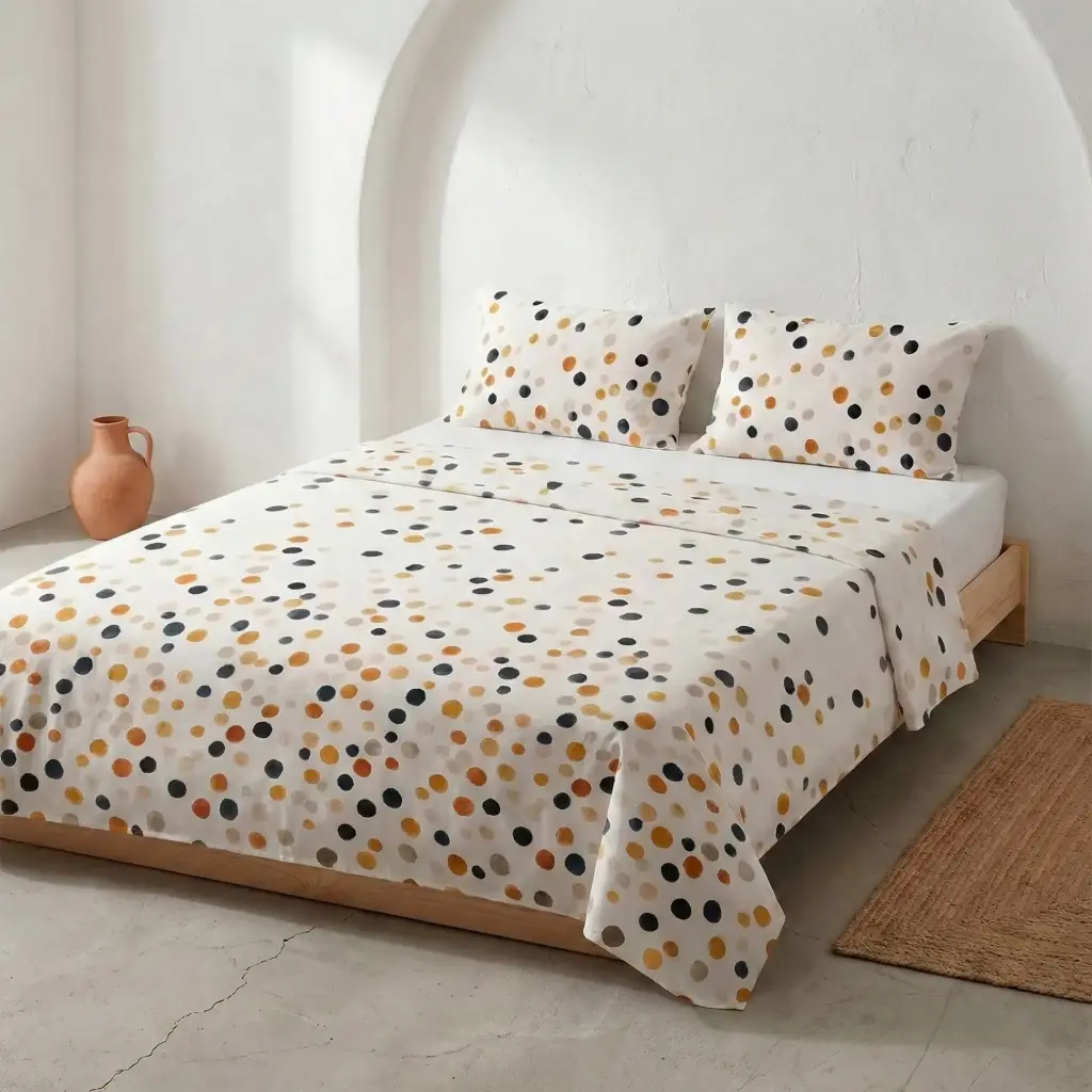 Juego de Sábanas 100% Algodón OLIVIA